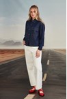 STEVIE JACKET - dark denim